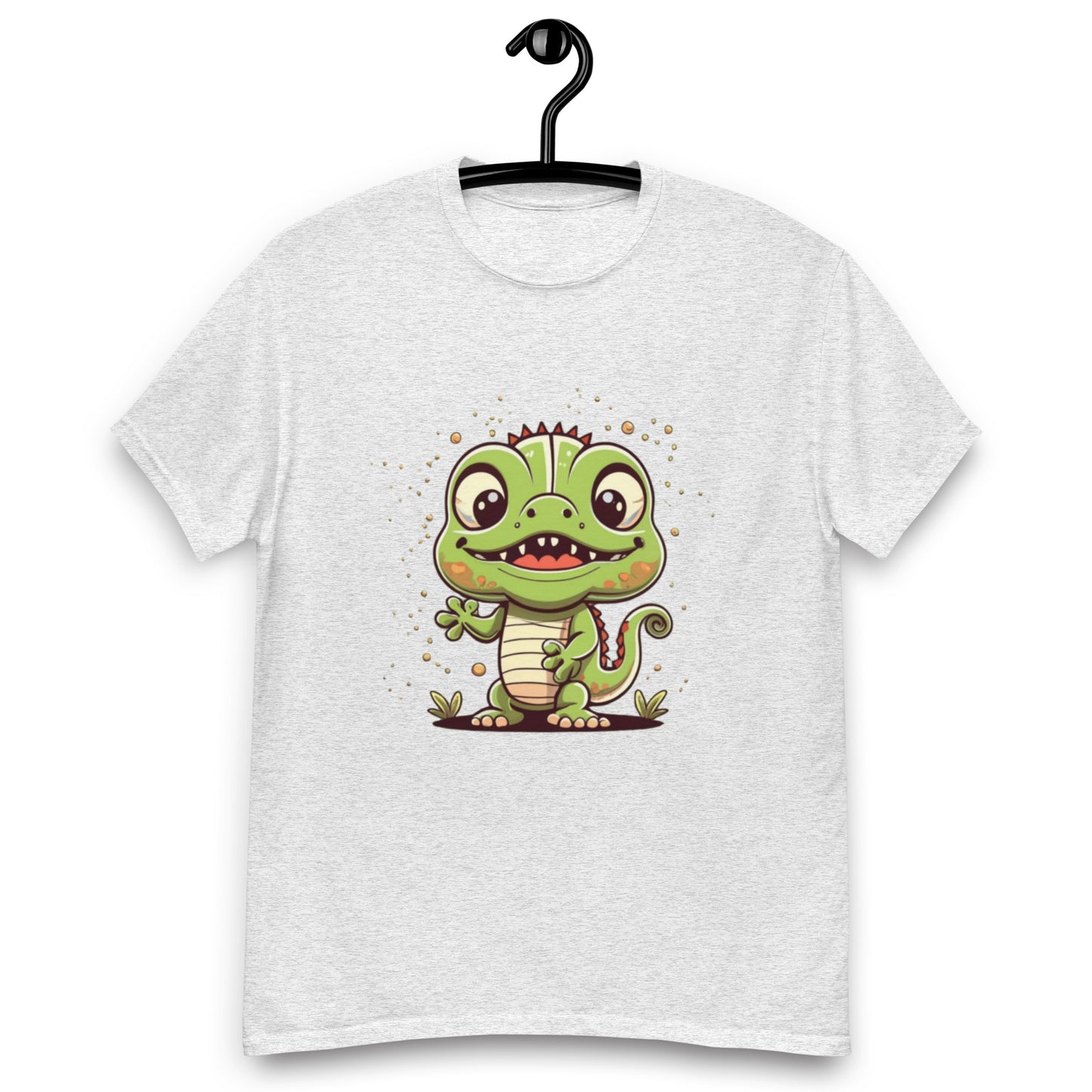 Vibrant Green Lizard T-Shirt | Unique animal design