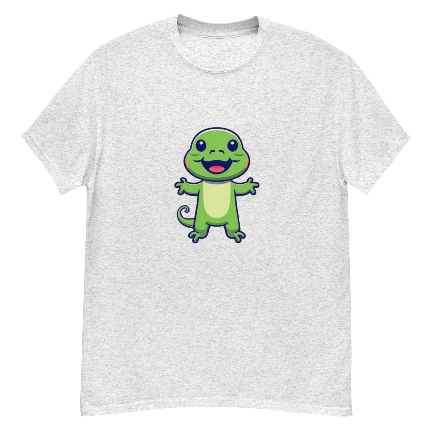 Green Little Lizard T-shirt | Unique animal design