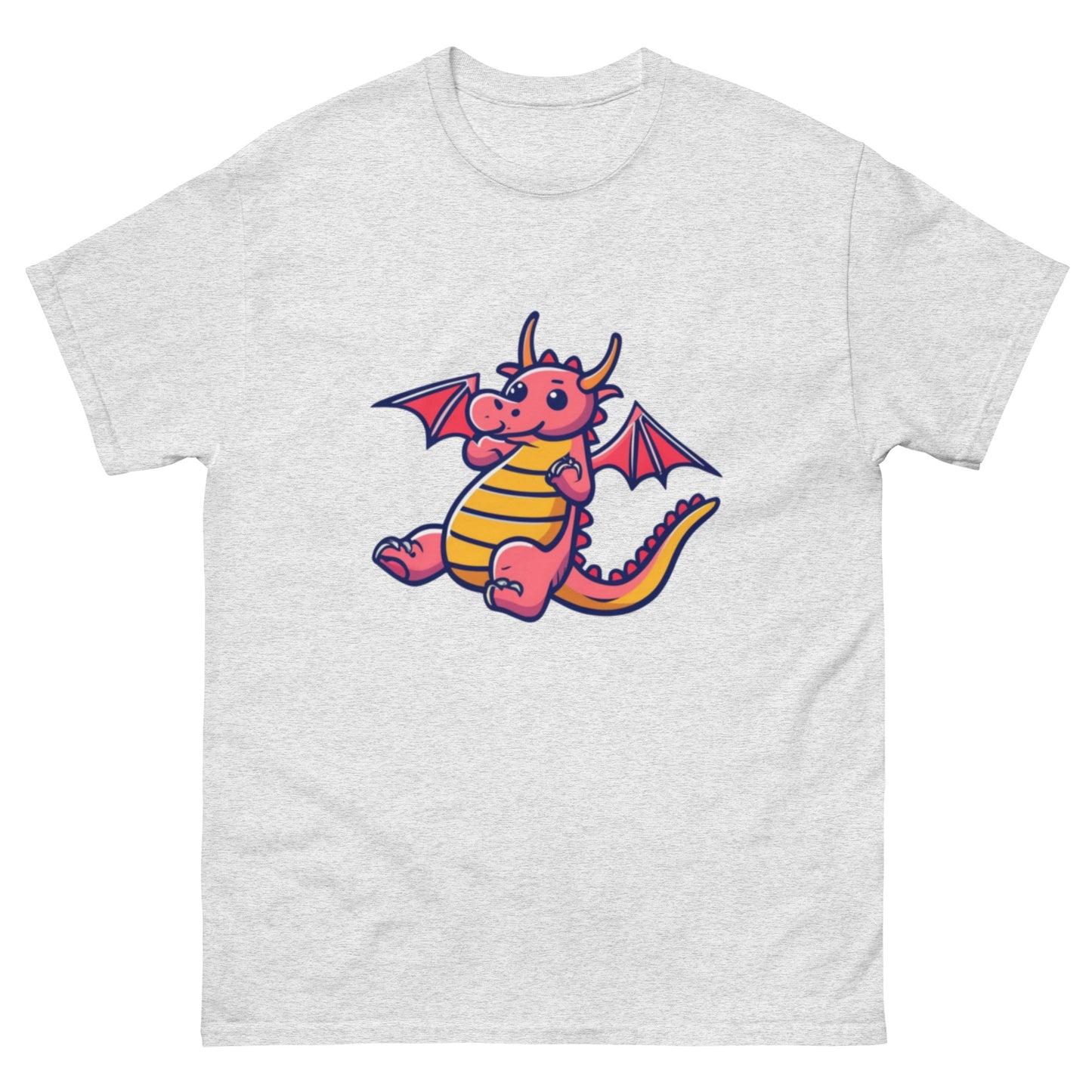 Gullig Tecknad Drake T-shirt