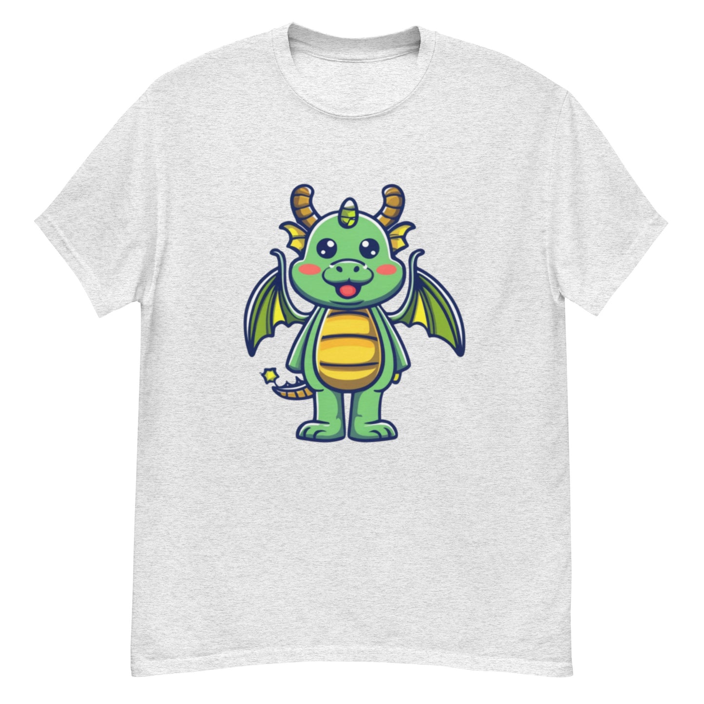 T-shirt Dragon with three horns | Playful and Unique Design