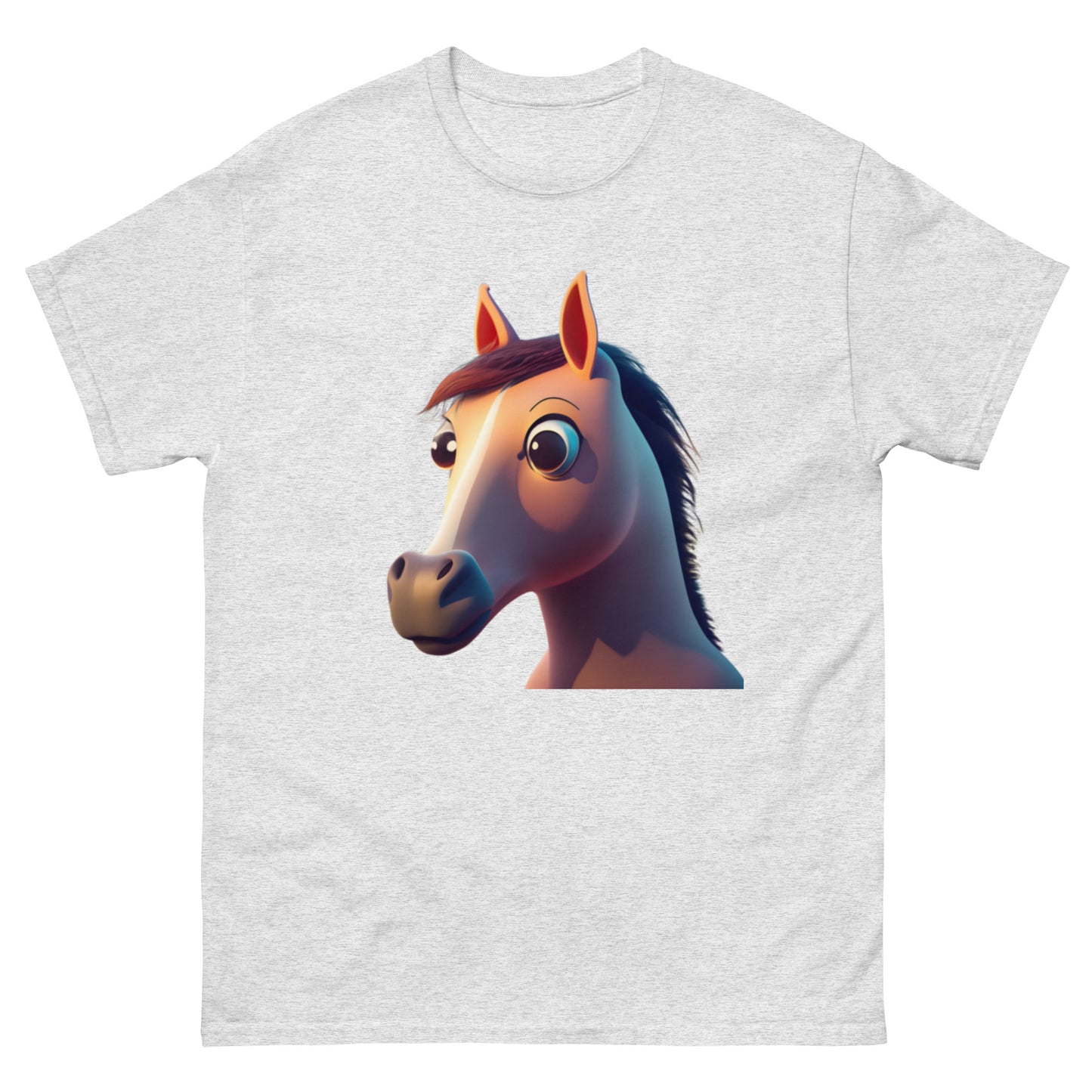 Realistic Horse T-shirt for Style and Charm!