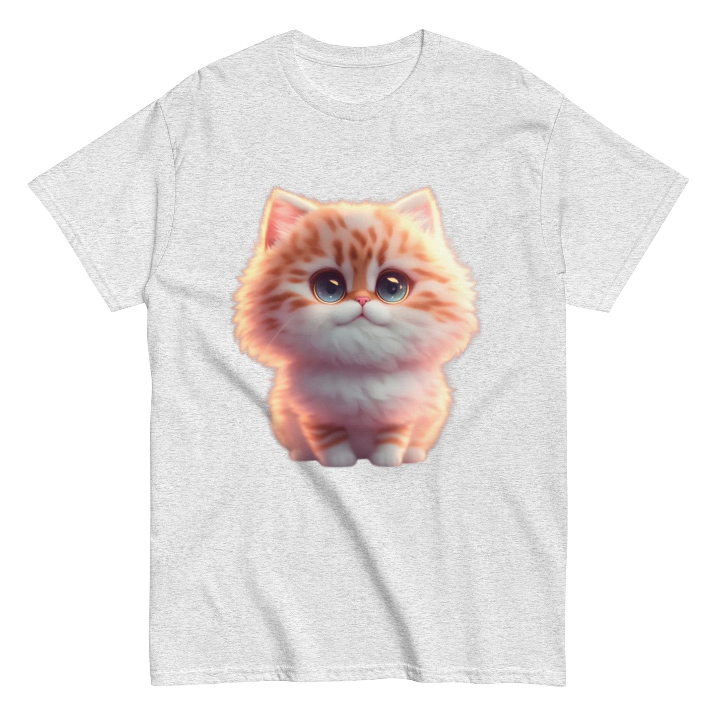 T-shirt with Animated Cat
