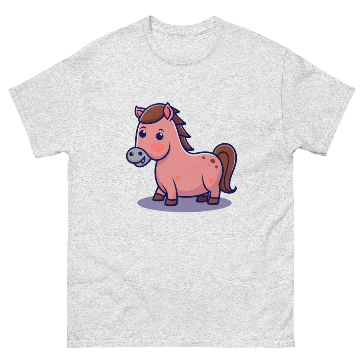 Stylish T-shirt with horse motif