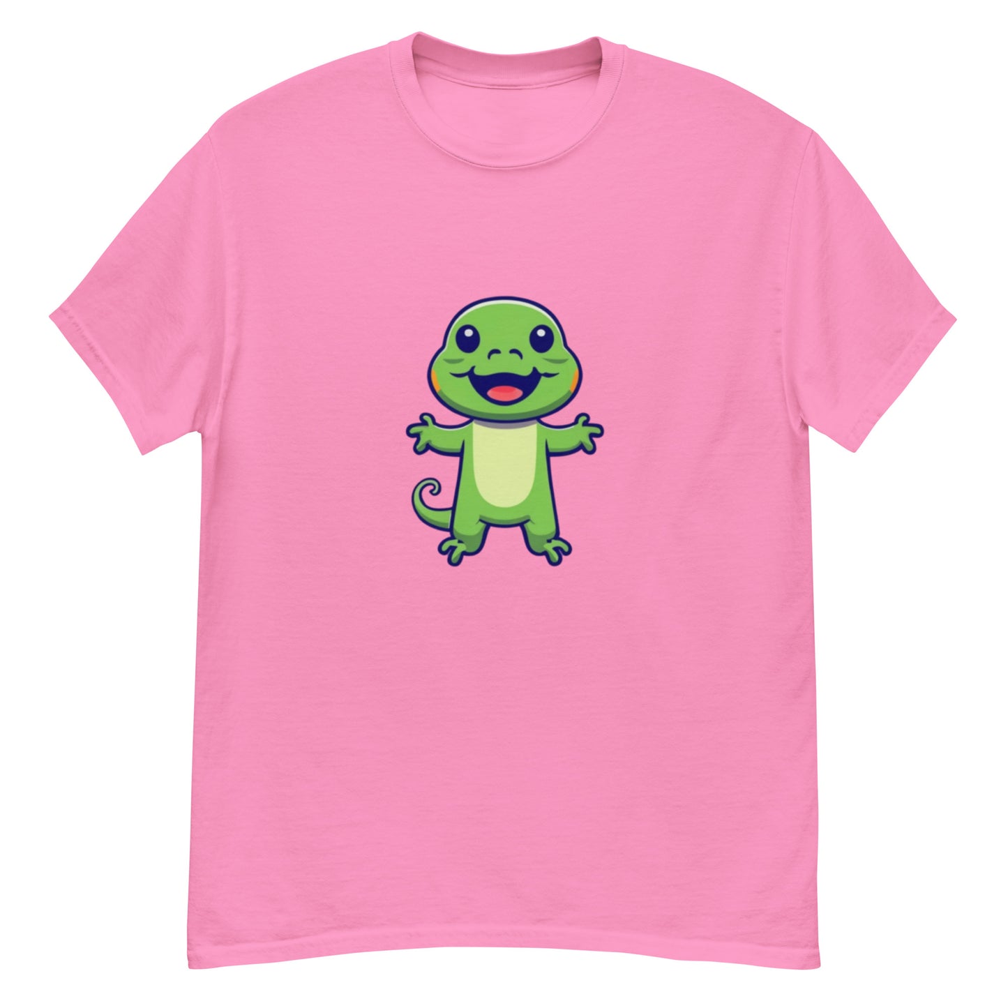Green Little Lizard T-shirt | Unique animal design