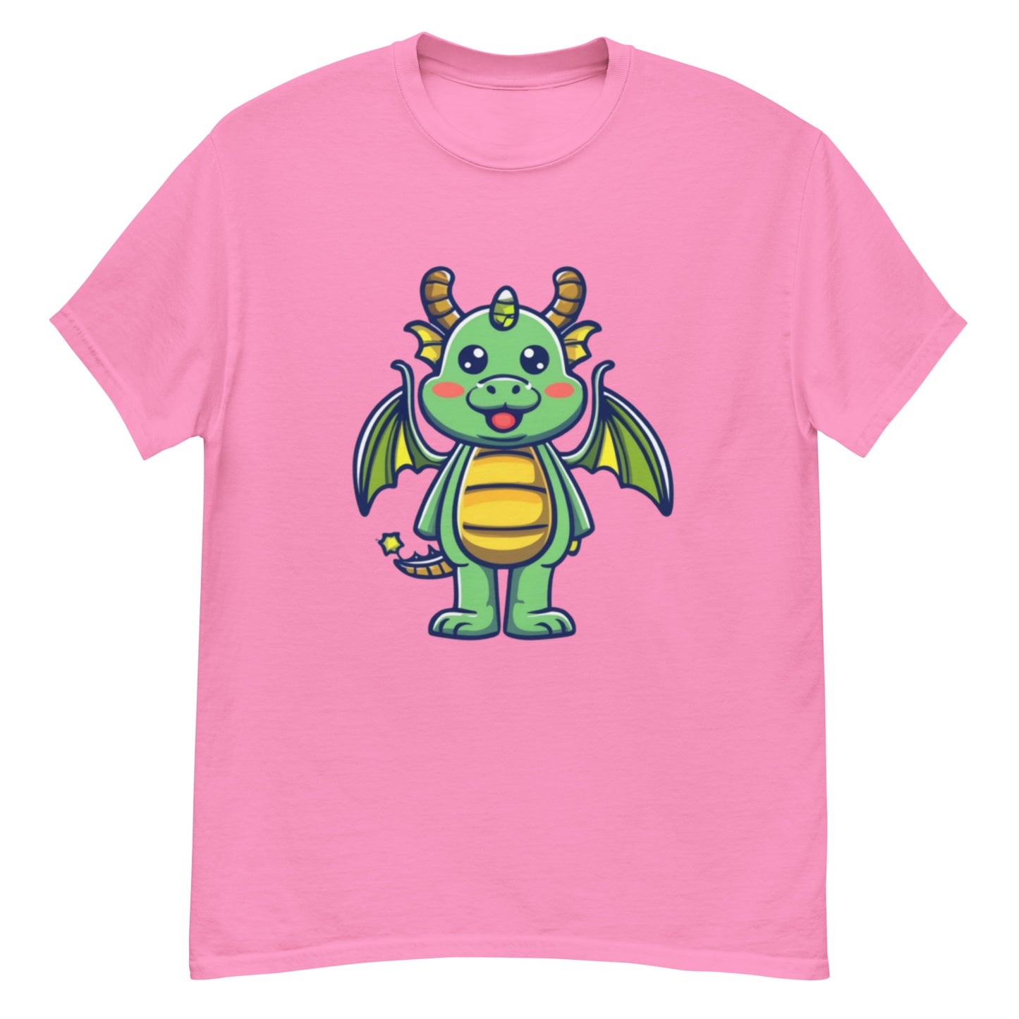 T-shirt Dragon with three horns | Playful and Unique Design