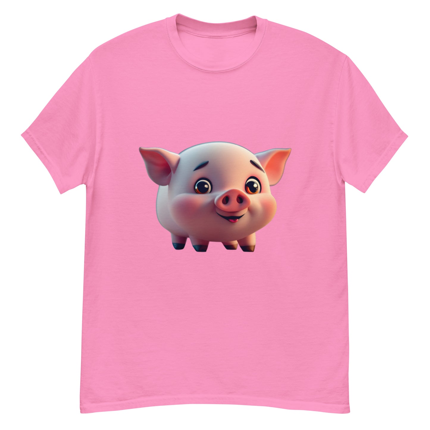Funny Cartoon Pig T-Shirt - Spread Joy in Style!