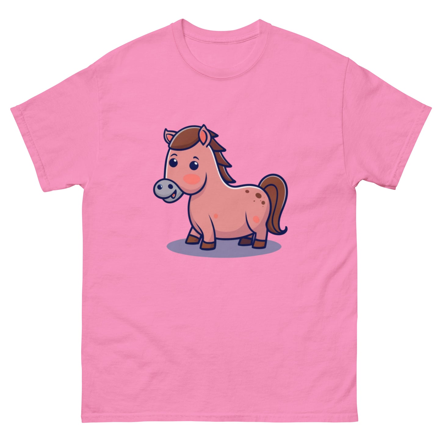 Stylish T-shirt with horse motif