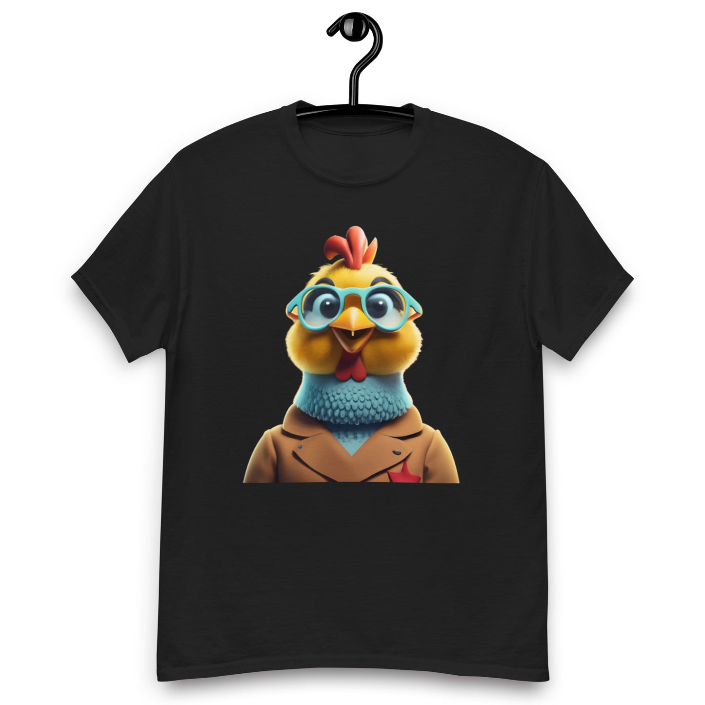 Cute Cartoon Chicken T-Shirt | Spread Joy with Our Crunchy Chicken!