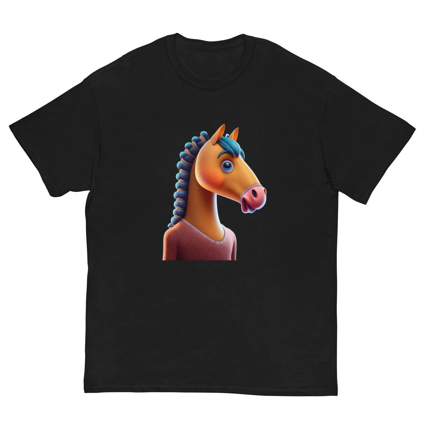 T-shirt | Spread Joy with Our Cute Horse with Braids