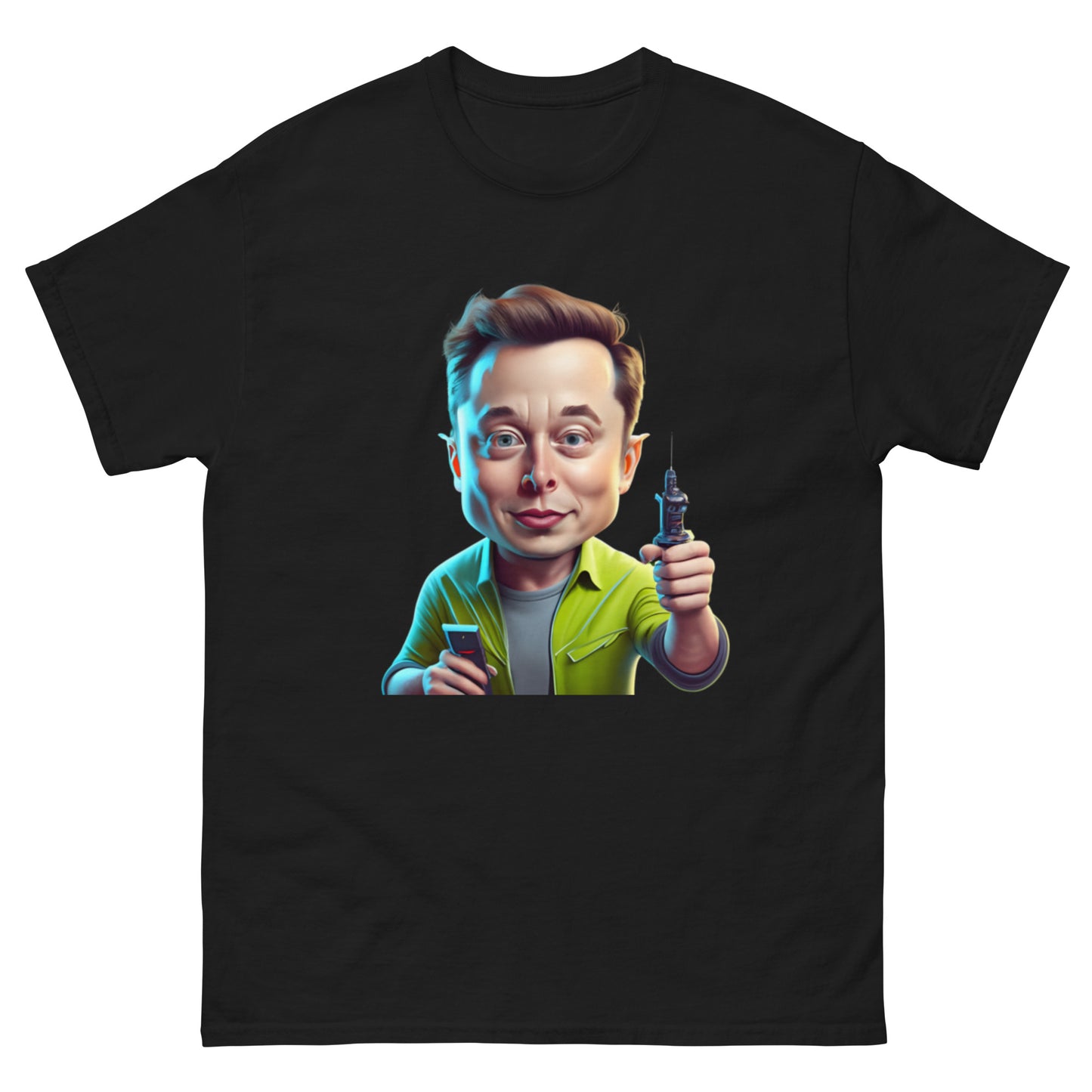 Cool Elon Musk T-Shirt - Funny Animated Design |