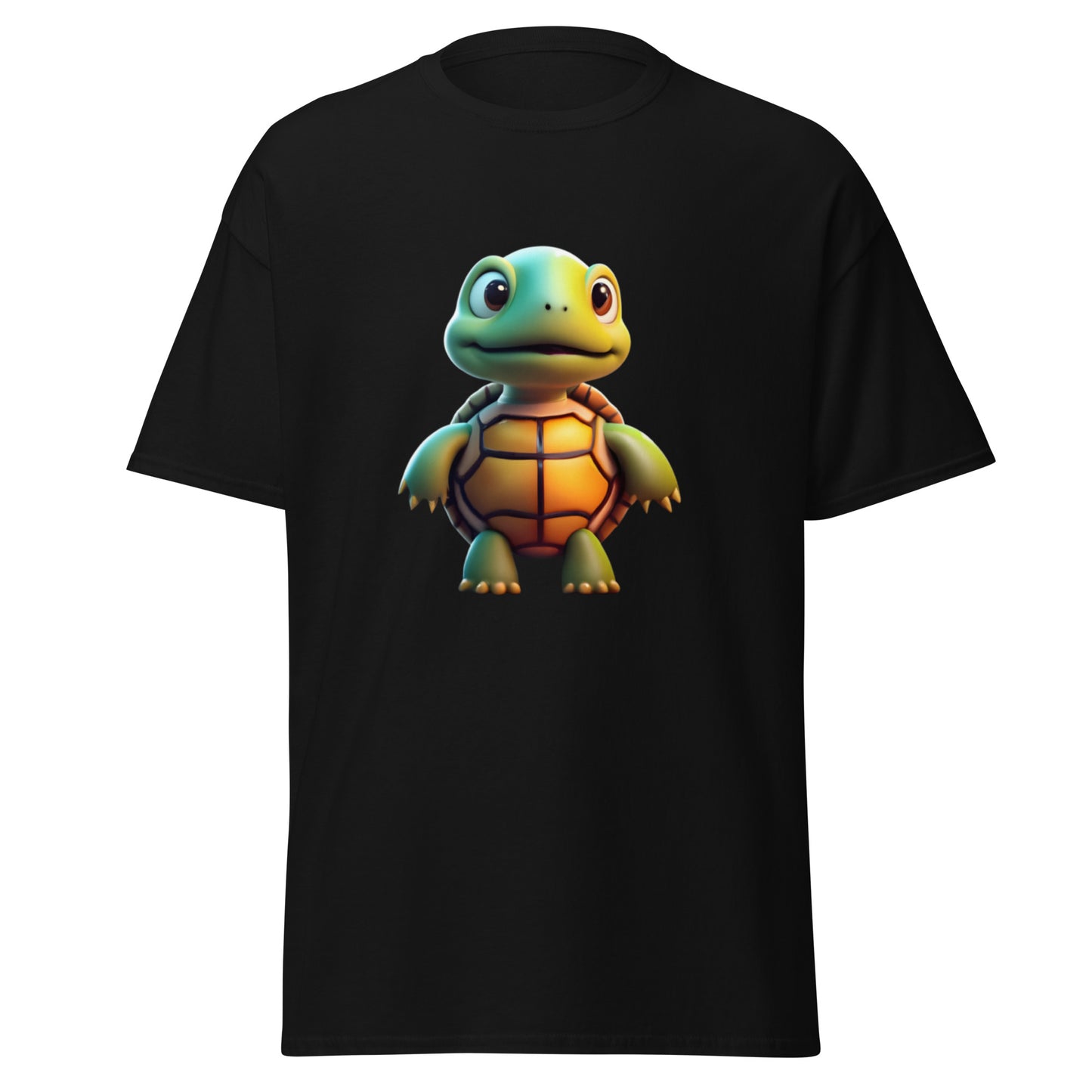 T-shirt with Animated Turtle