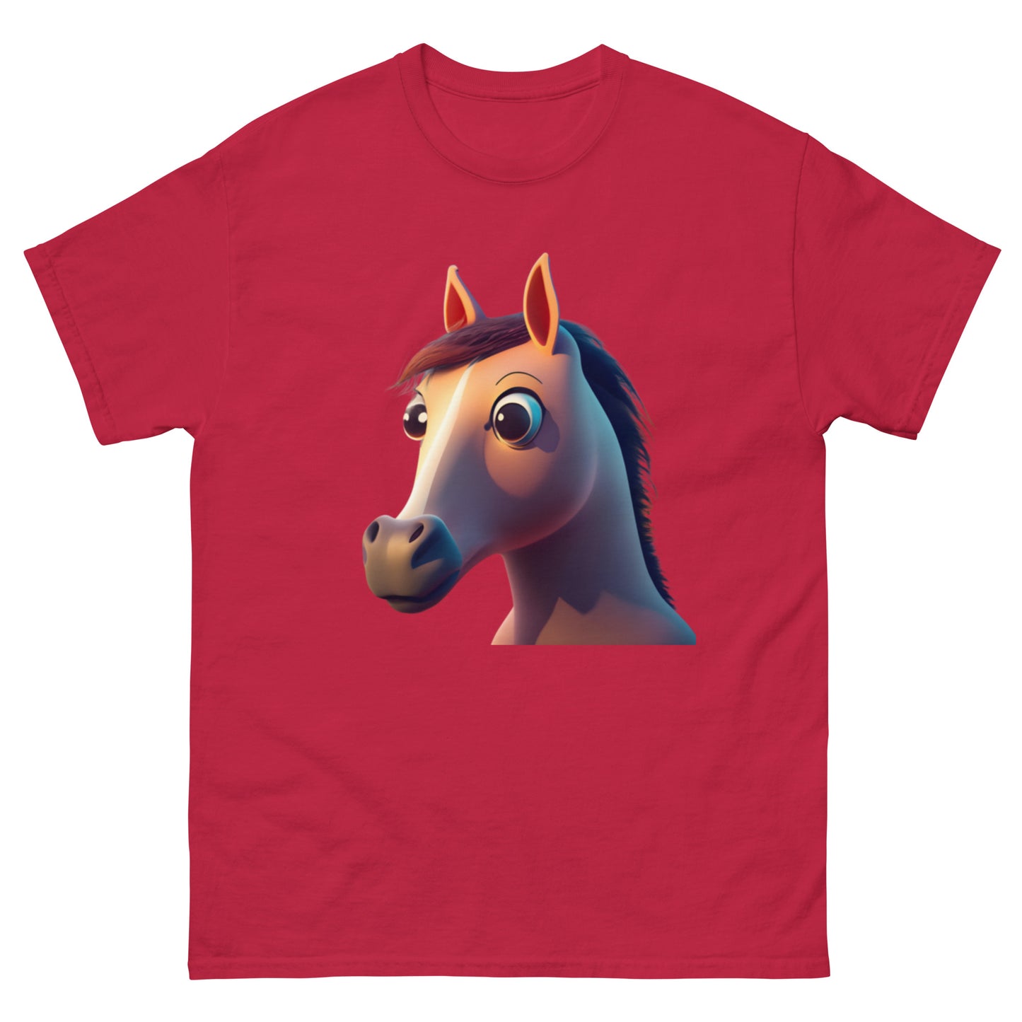 Realistic Horse T-shirt for Style and Charm!