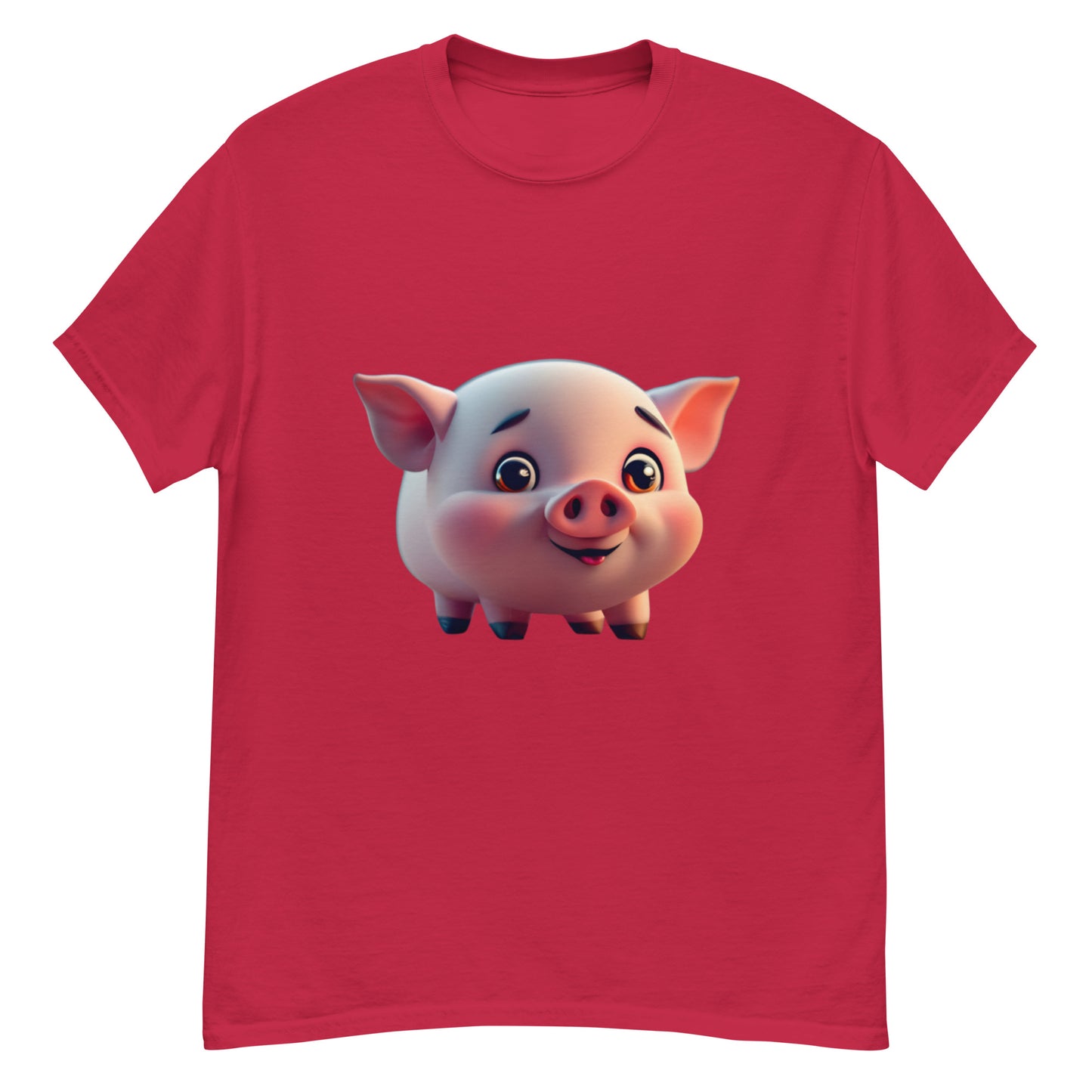 Funny Cartoon Pig T-Shirt - Spread Joy in Style!