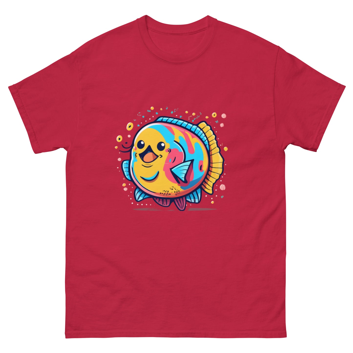 Funny Animated Fish T-shirt