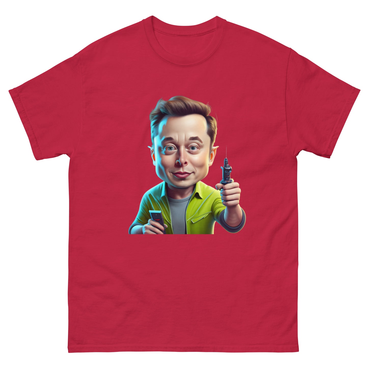 Cool Elon Musk T-Shirt - Funny Animated Design |