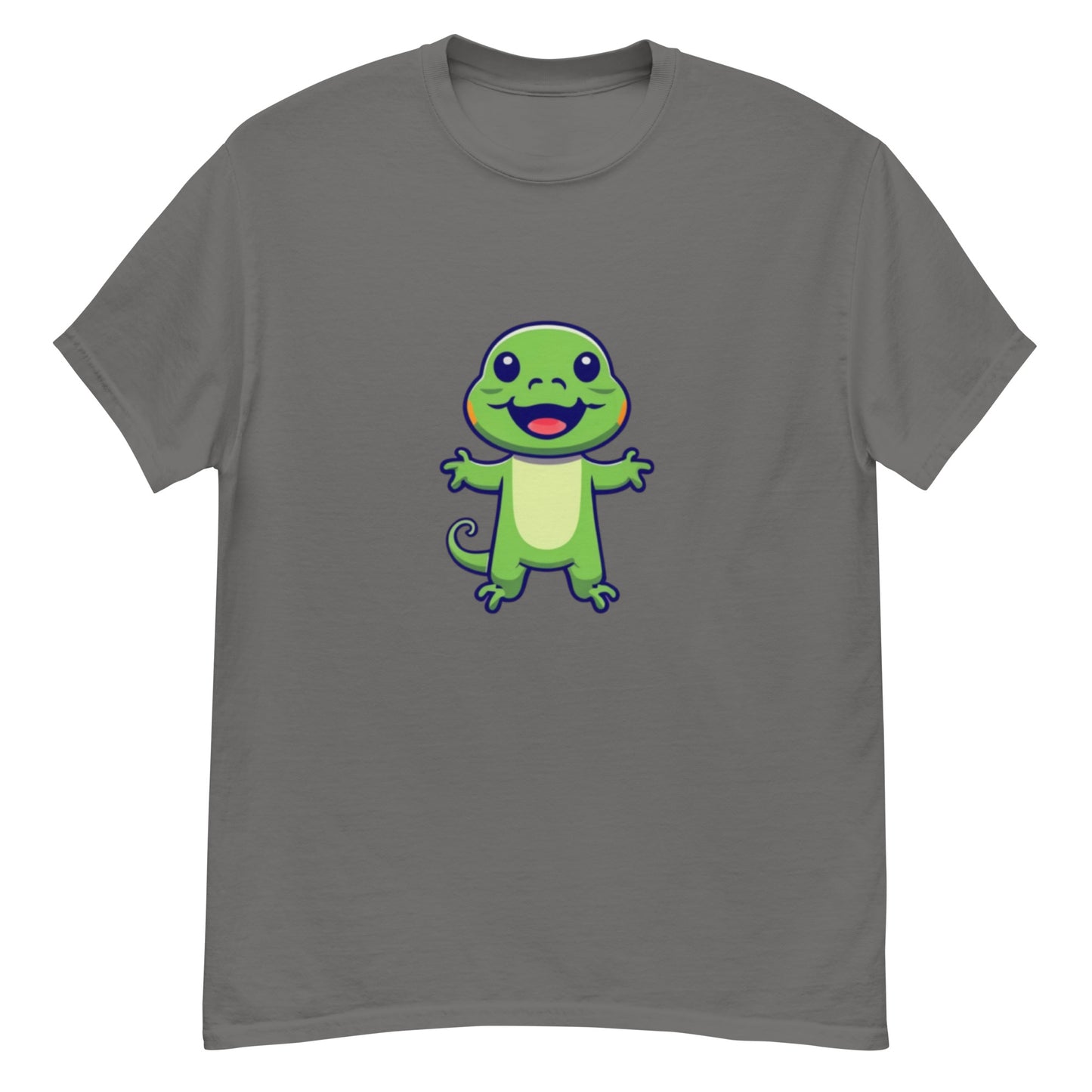 Green Little Lizard T-shirt | Unique animal design