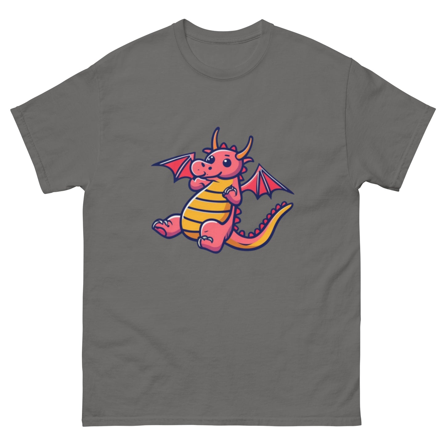Gullig Tecknad Drake T-shirt