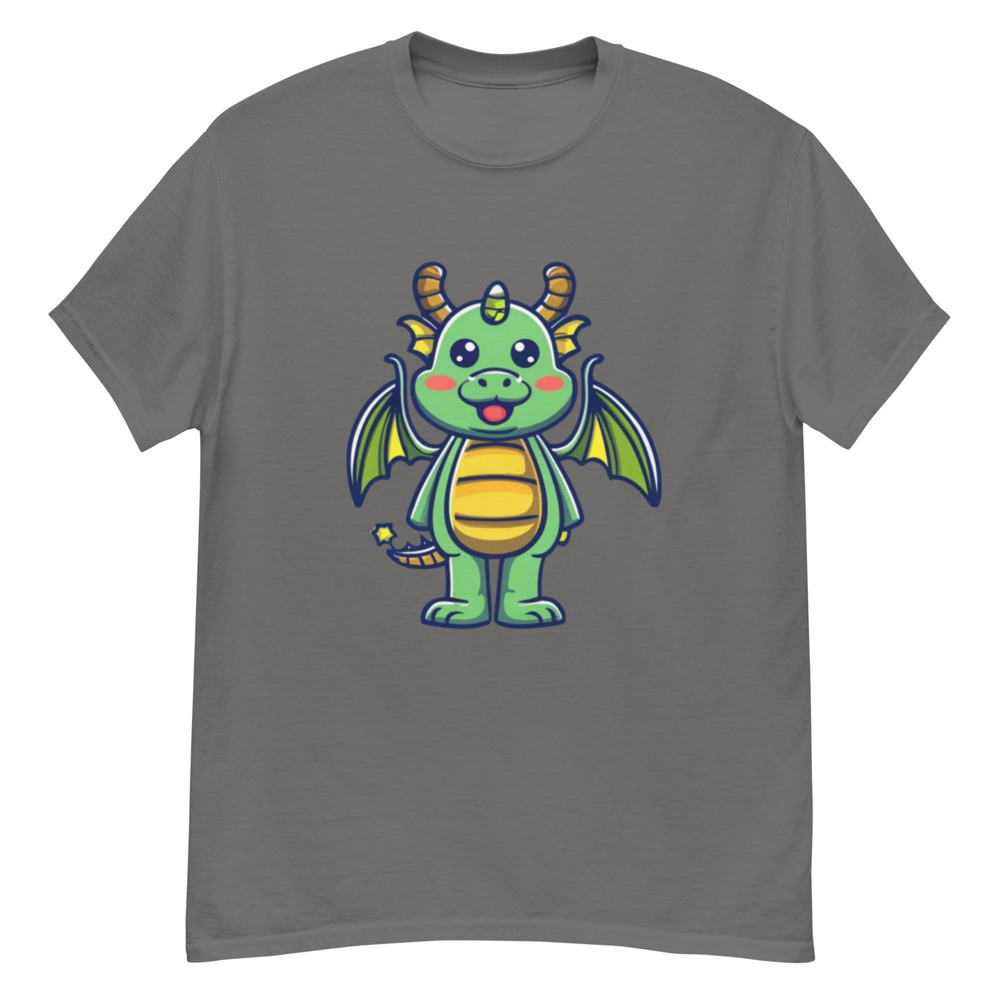 T-shirt Dragon with three horns | Playful and Unique Design
