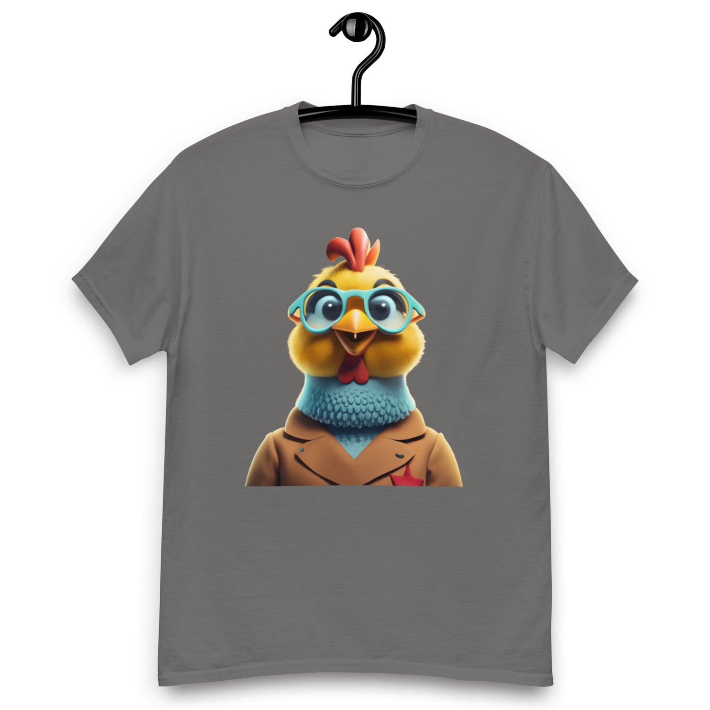 Cute Cartoon Chicken T-Shirt | Spread Joy with Our Crunchy Chicken!