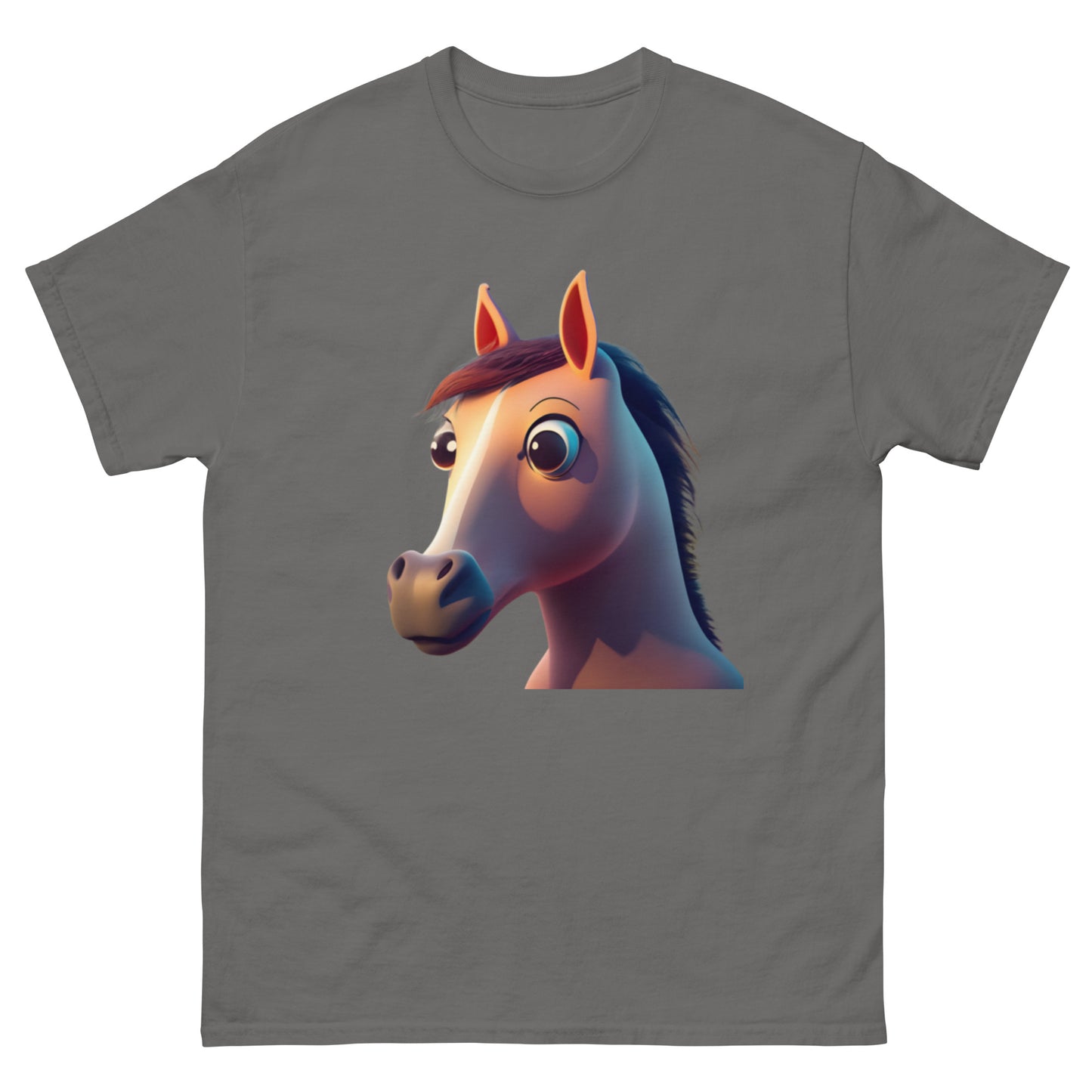 Realistic Horse T-shirt for Style and Charm!
