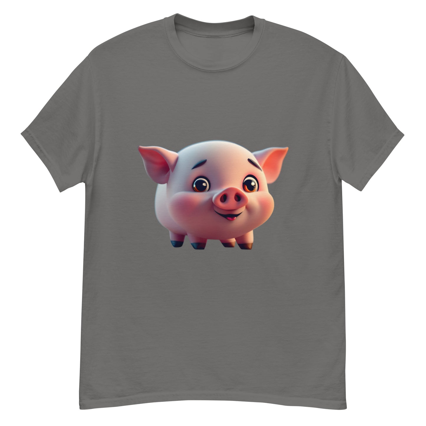 Funny Cartoon Pig T-Shirt - Spread Joy in Style!