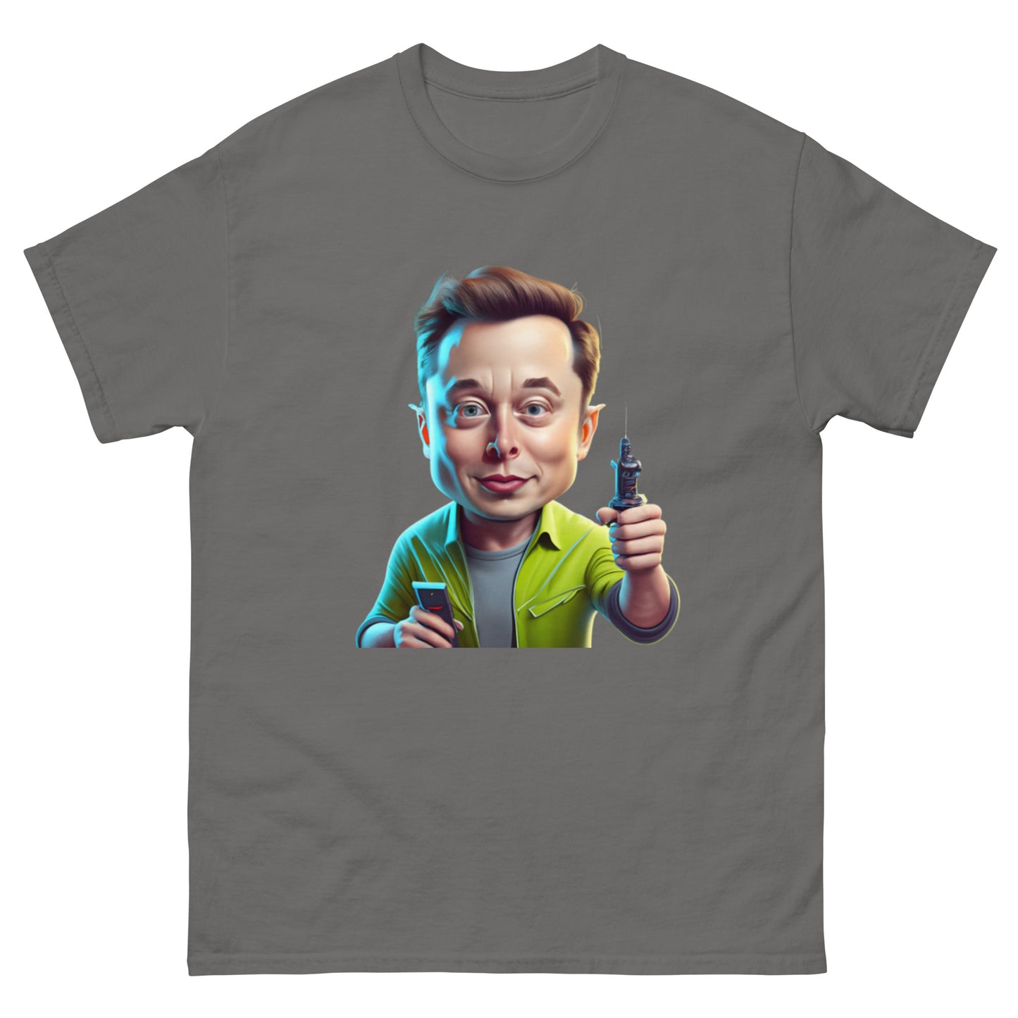 Cool Elon Musk T-Shirt - Funny Animated Design |