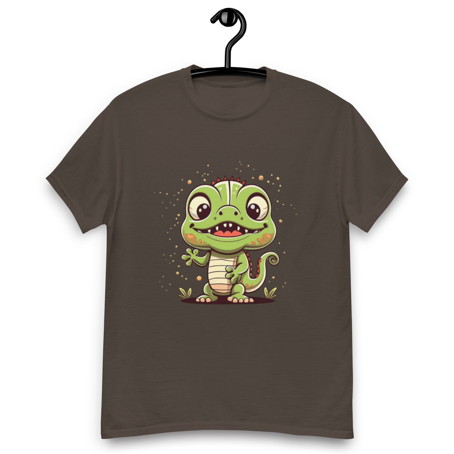 Vibrant Green Lizard T-Shirt | Unique animal design