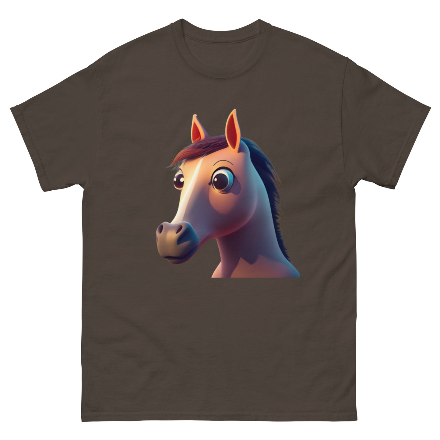 Realistic Horse T-shirt for Style and Charm!