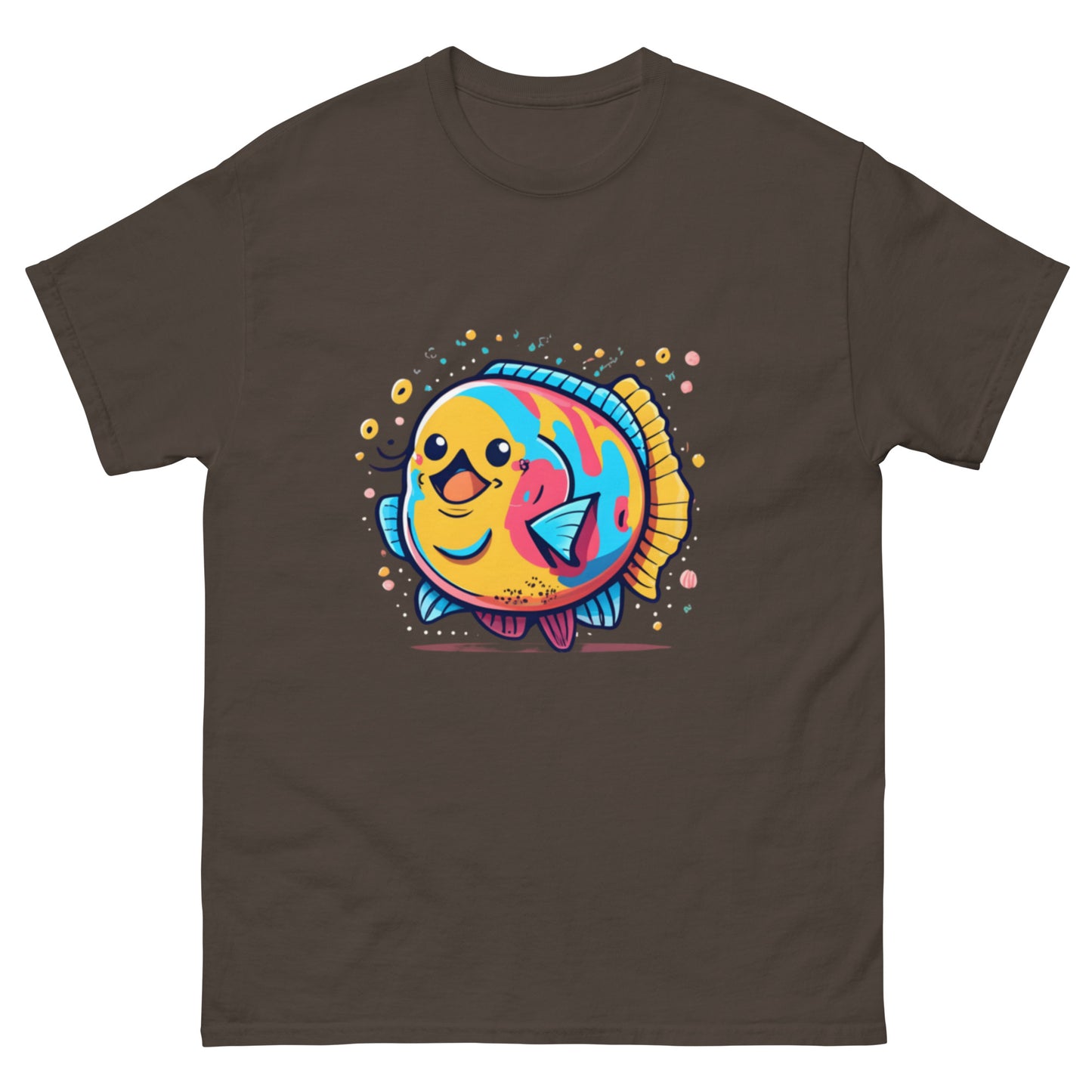 Funny Animated Fish T-shirt