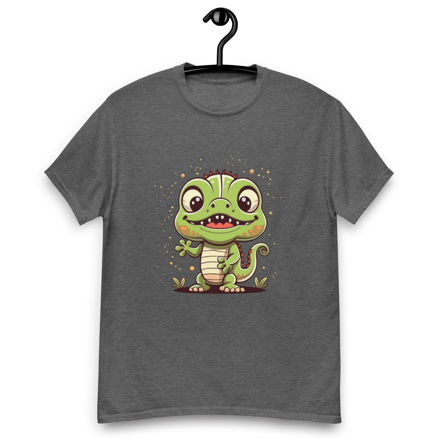 Vibrant Green Lizard T-Shirt | Unique animal design