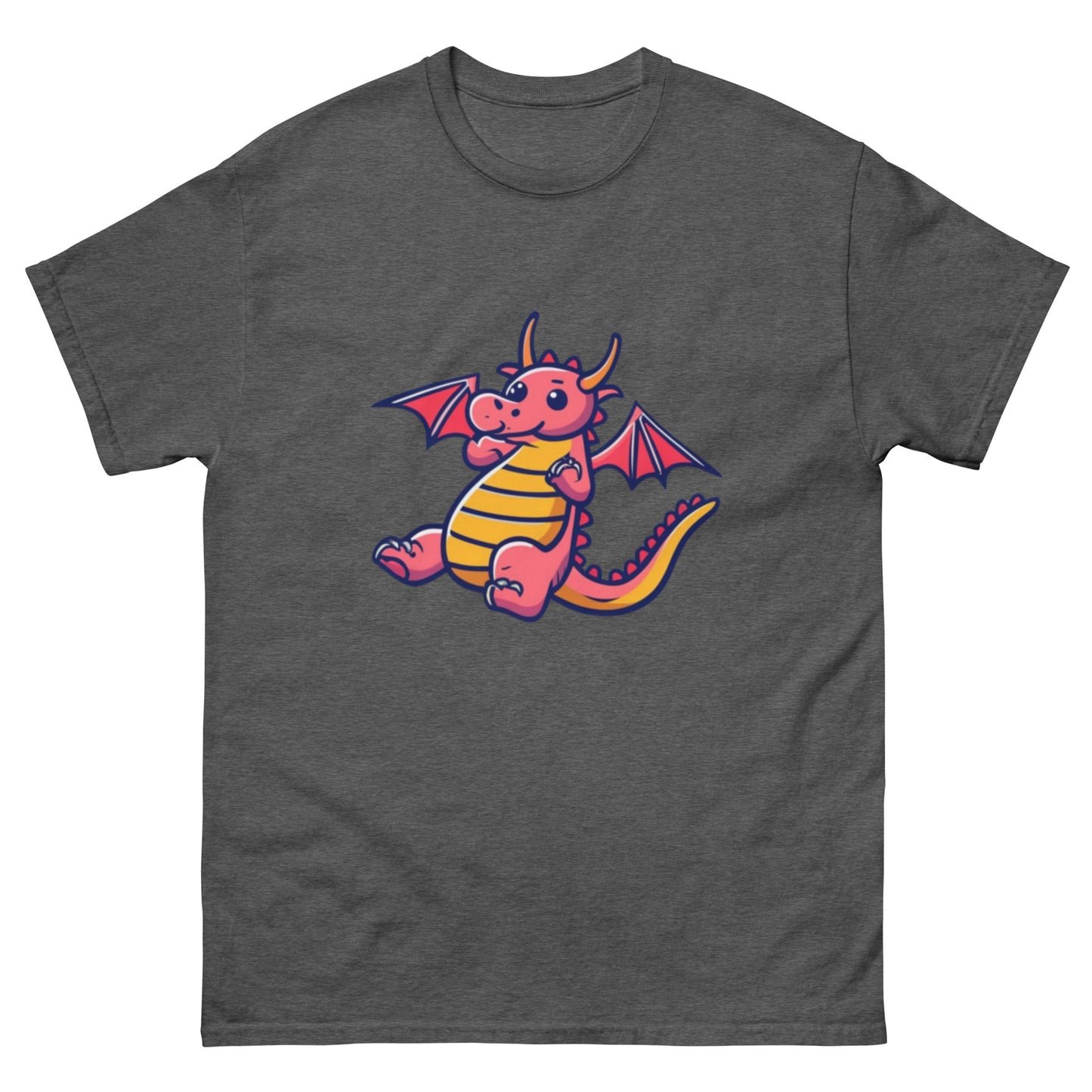 Gullig Tecknad Drake T-shirt