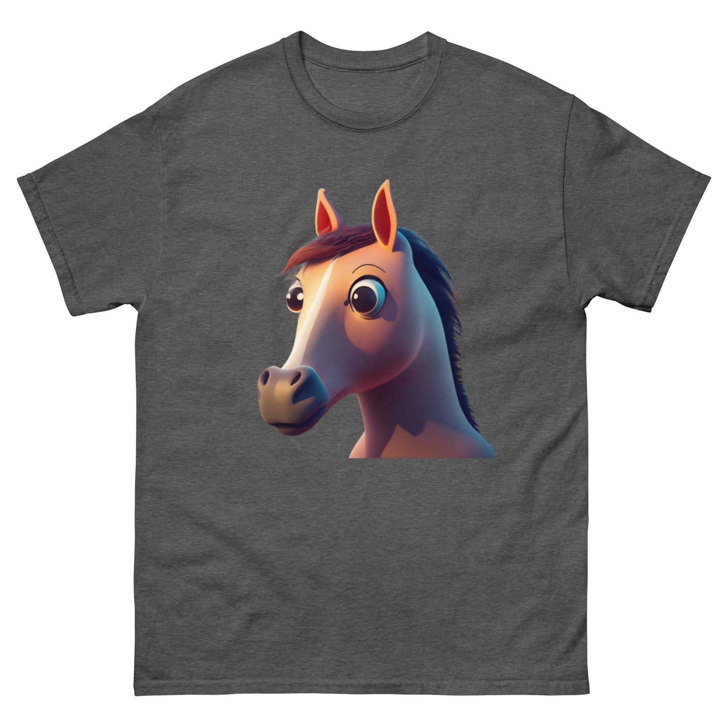 Realistic Horse T-shirt for Style and Charm!