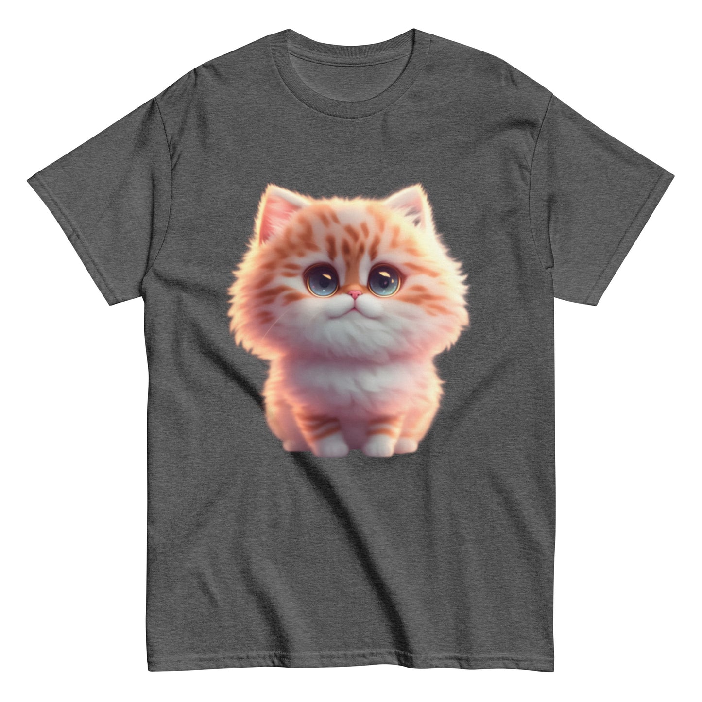 T-shirt with Animated Cat