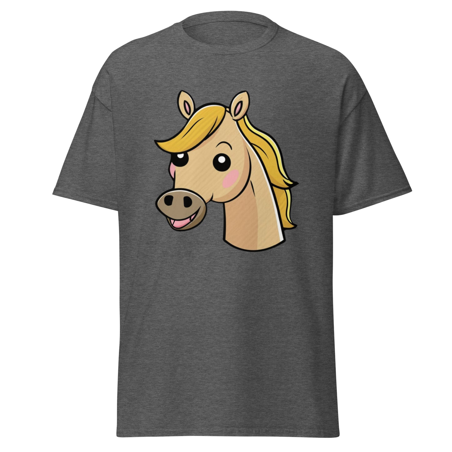 Elegant T-shirt with horse motif