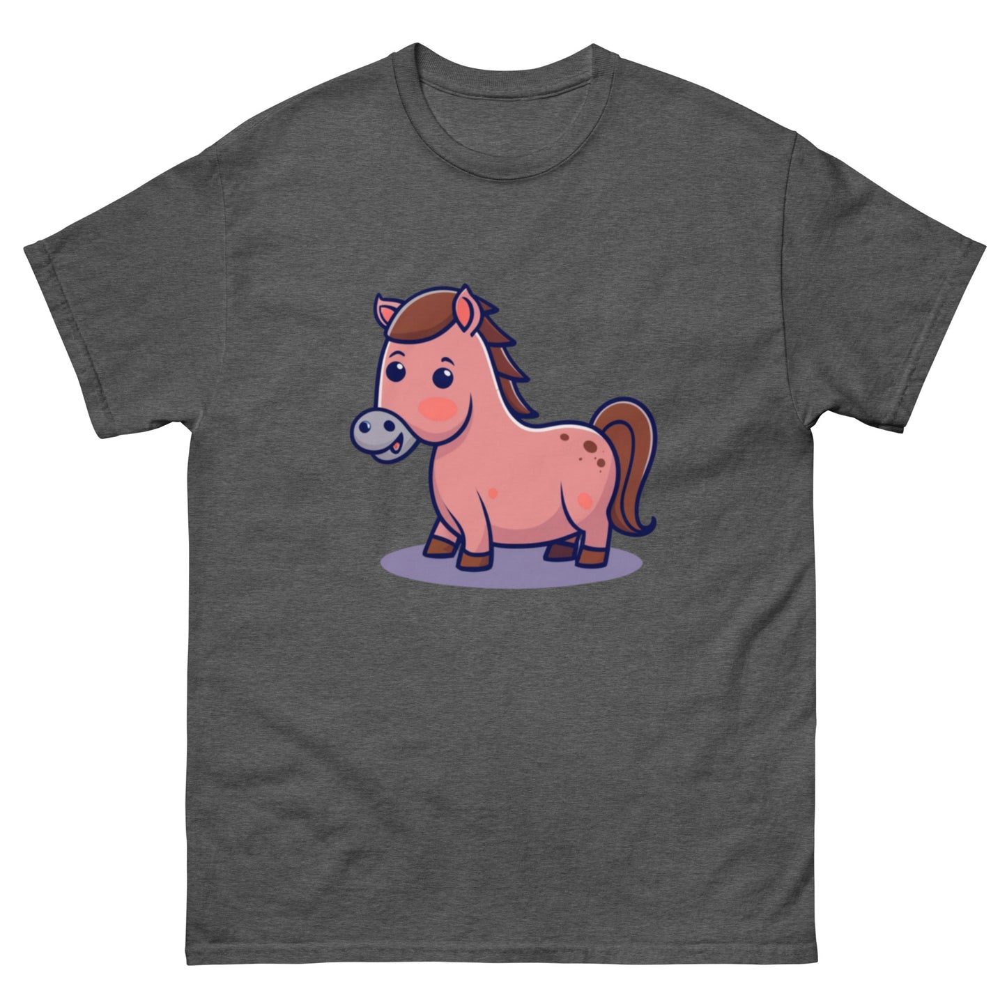 Stylish T-shirt with horse motif