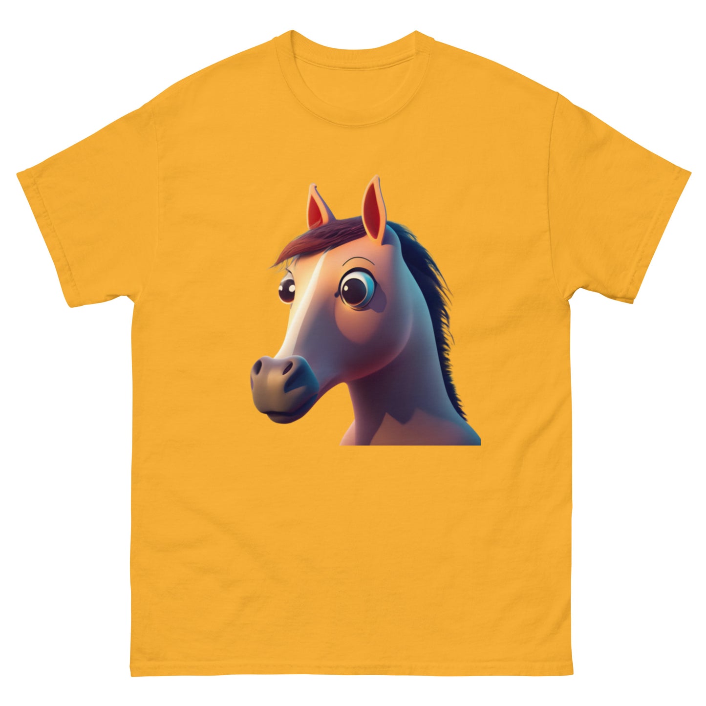 Realistic Horse T-shirt for Style and Charm!
