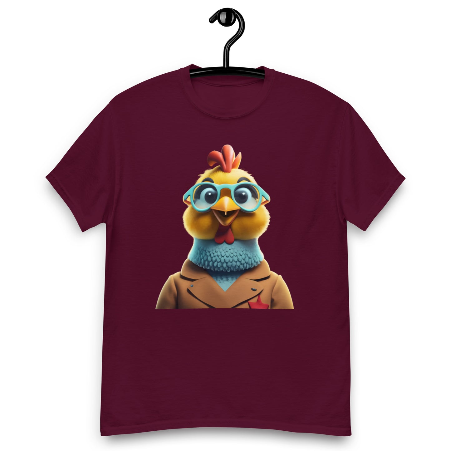 Cute Cartoon Chicken T-Shirt | Spread Joy with Our Crunchy Chicken!
