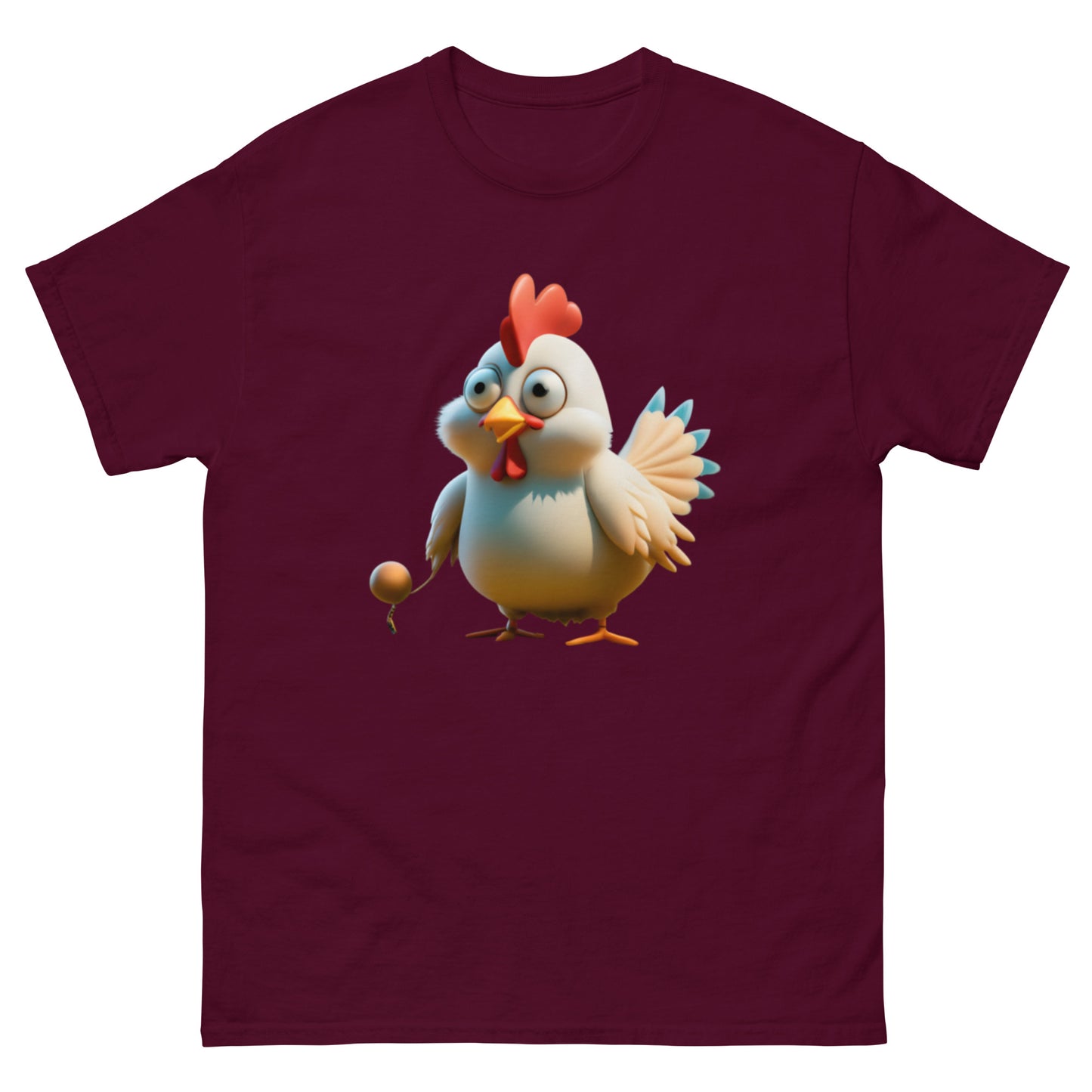 Rock Your Style With Our Cool Cartoon Chicken T-Shirt!
