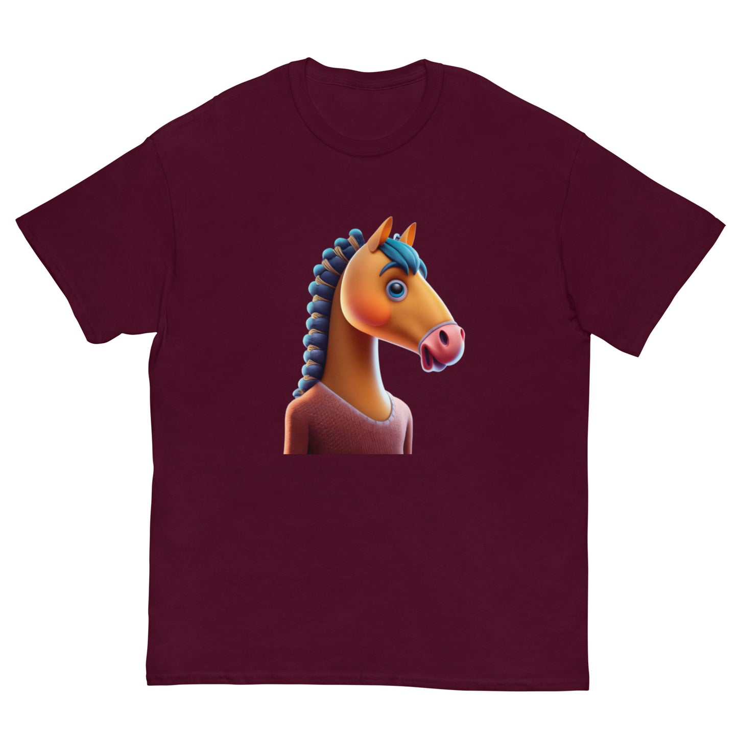 T-shirt | Spread Joy with Our Cute Horse with Braids