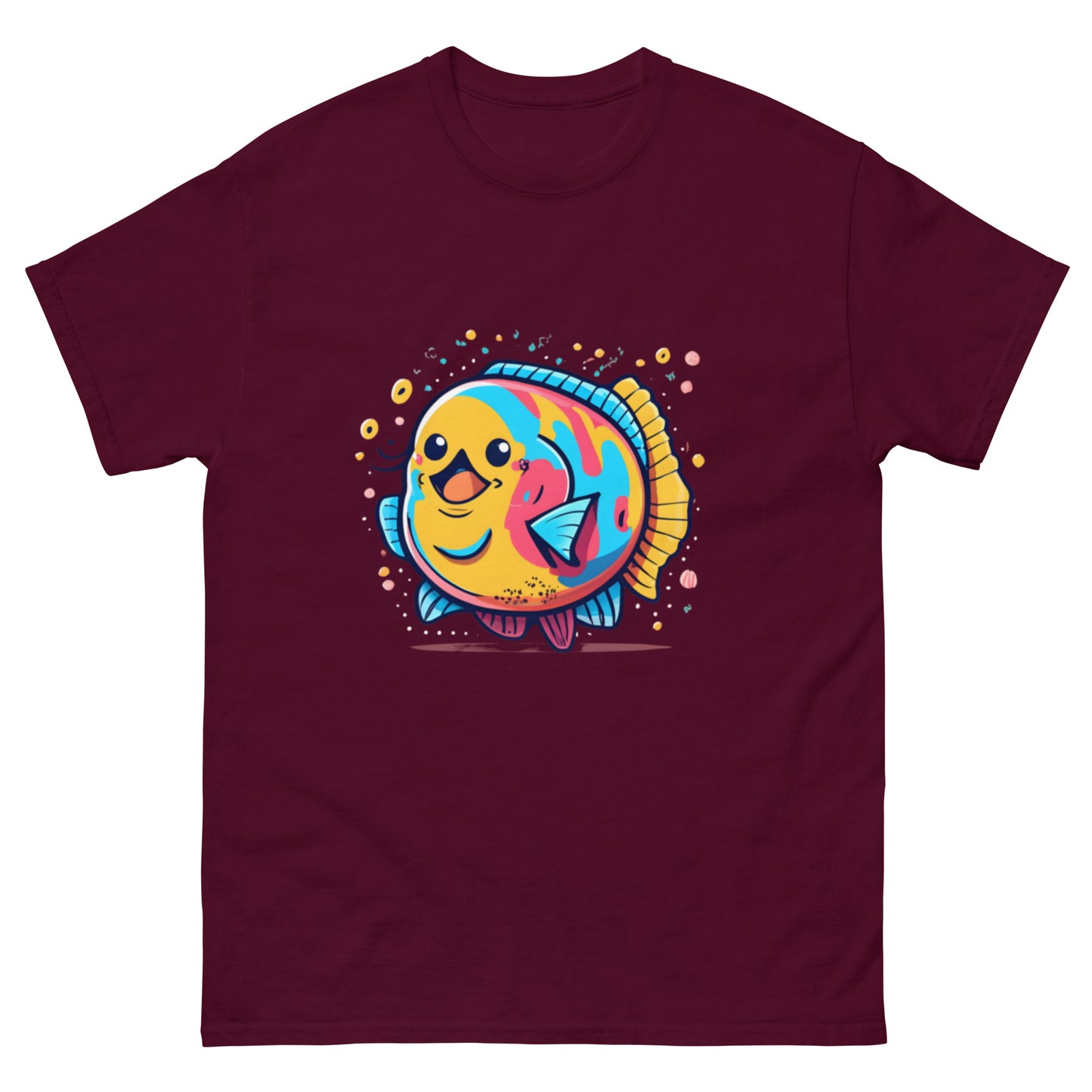 Funny Animated Fish T-shirt