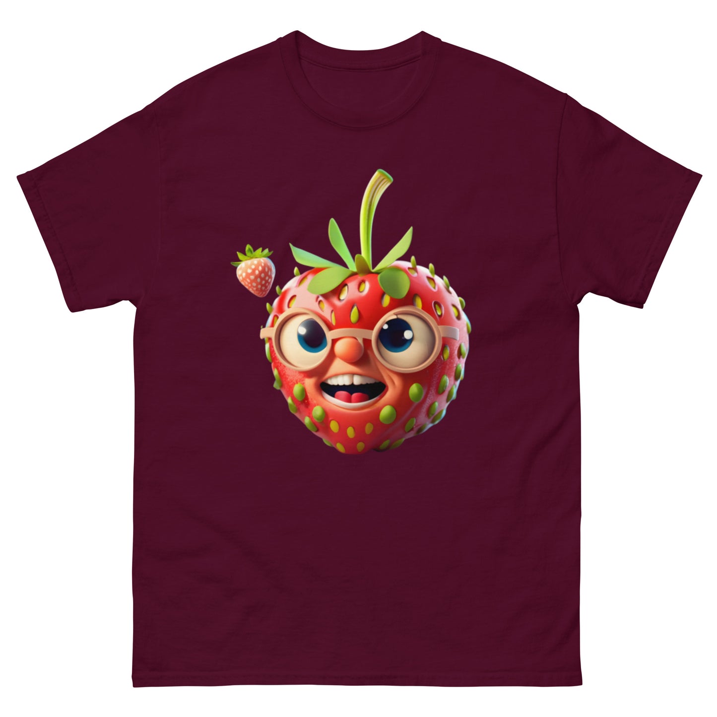 Cute Cartoon Strawberry T-shirt