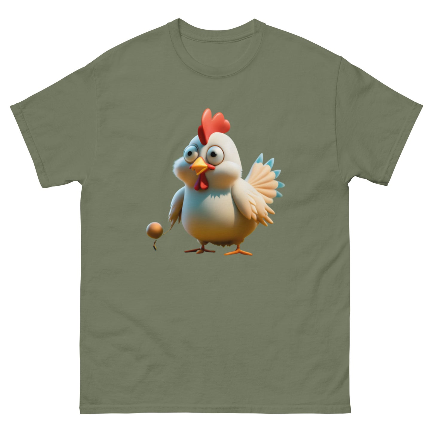 Rock Your Style With Our Cool Cartoon Chicken T-Shirt!