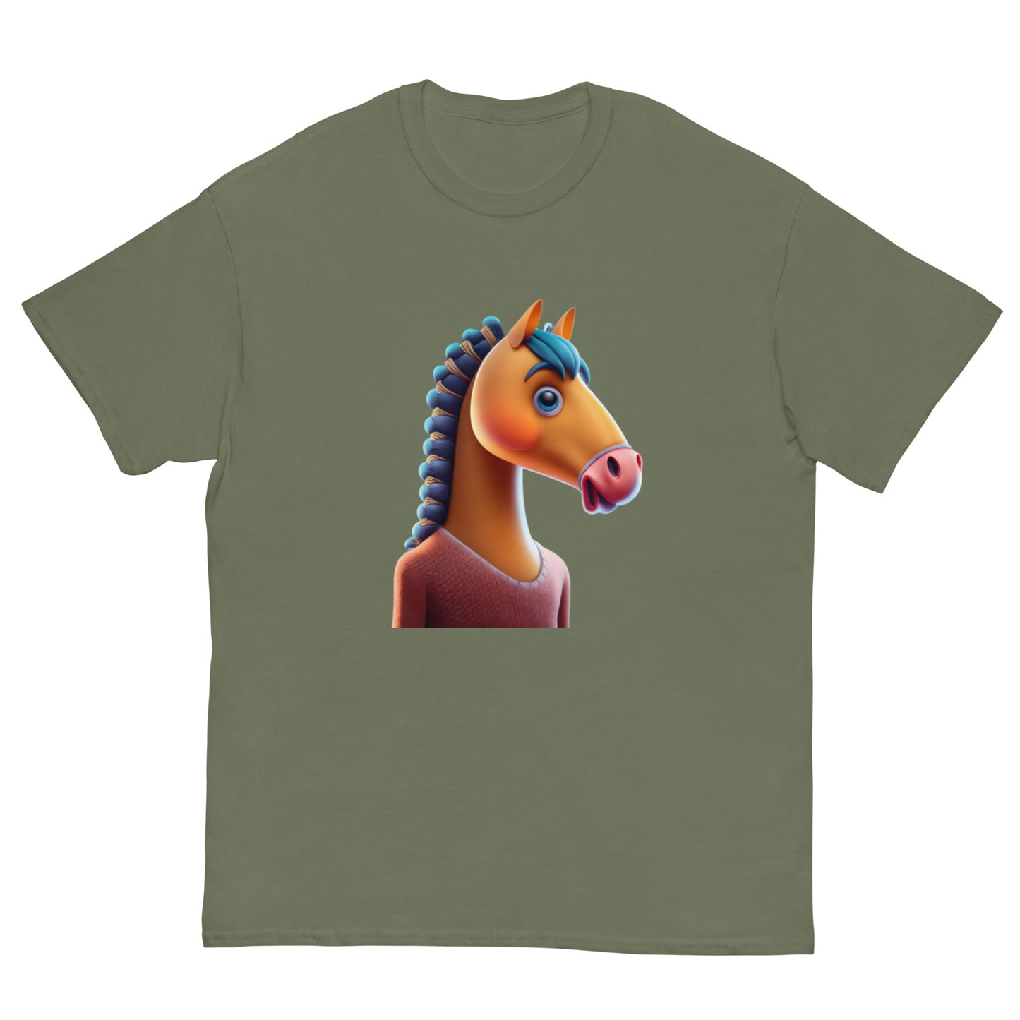 T-shirt | Spread Joy with Our Cute Horse with Braids