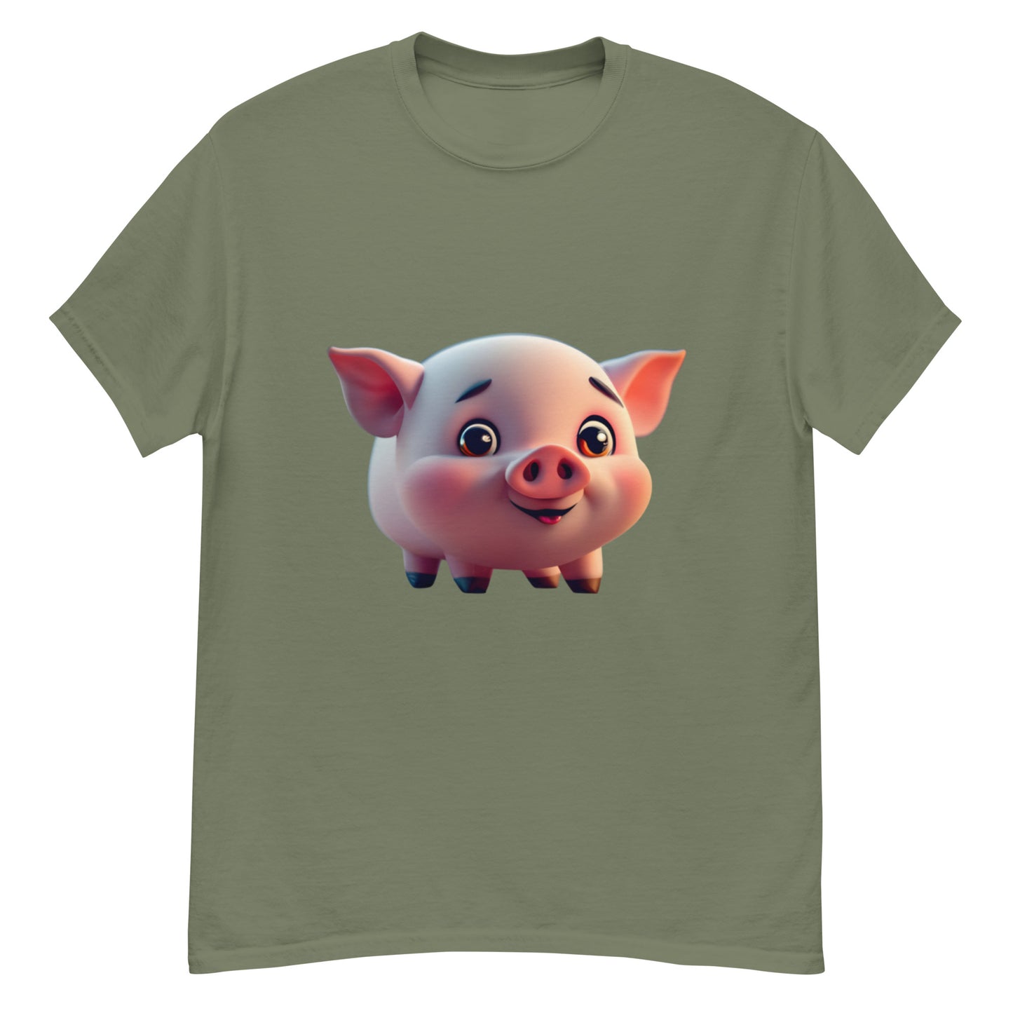 Funny Cartoon Pig T-Shirt - Spread Joy in Style!