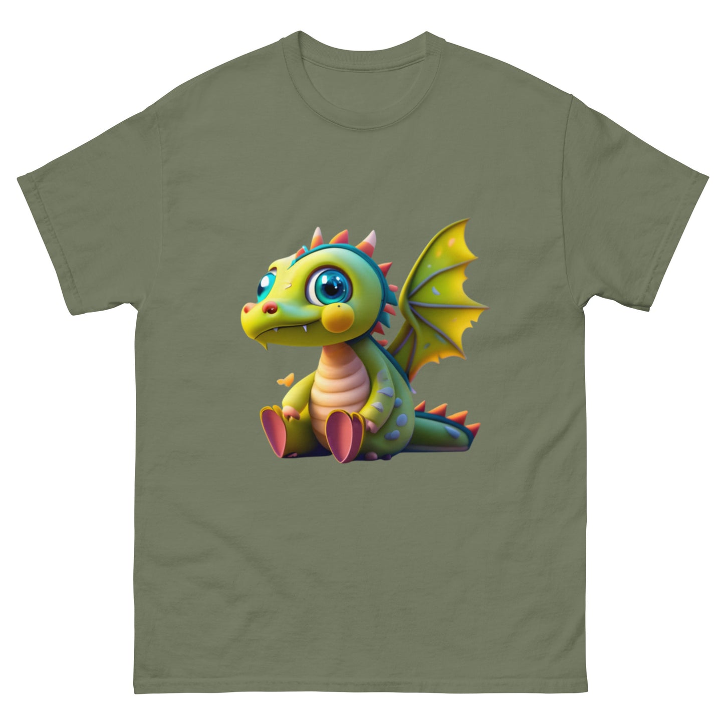 Explore the World of Dragons with our Green Dragon T-Shirt