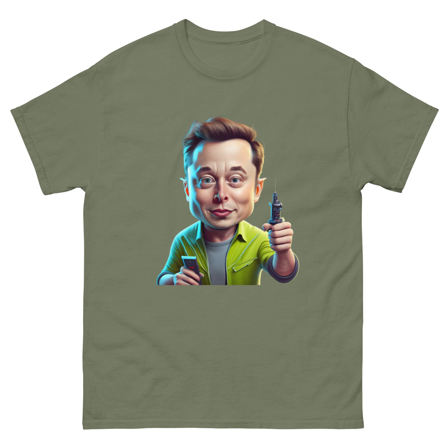 Cool Elon Musk T-Shirt - Funny Animated Design |