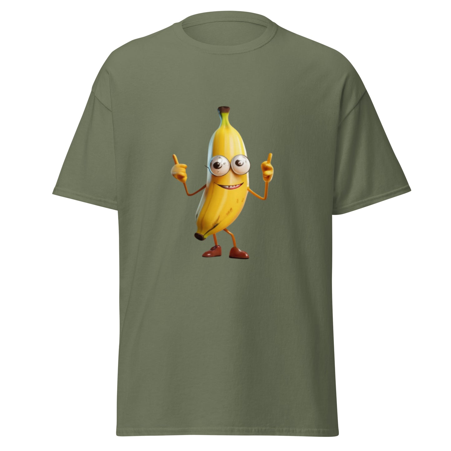 Cute Animated Banana T-Shirt