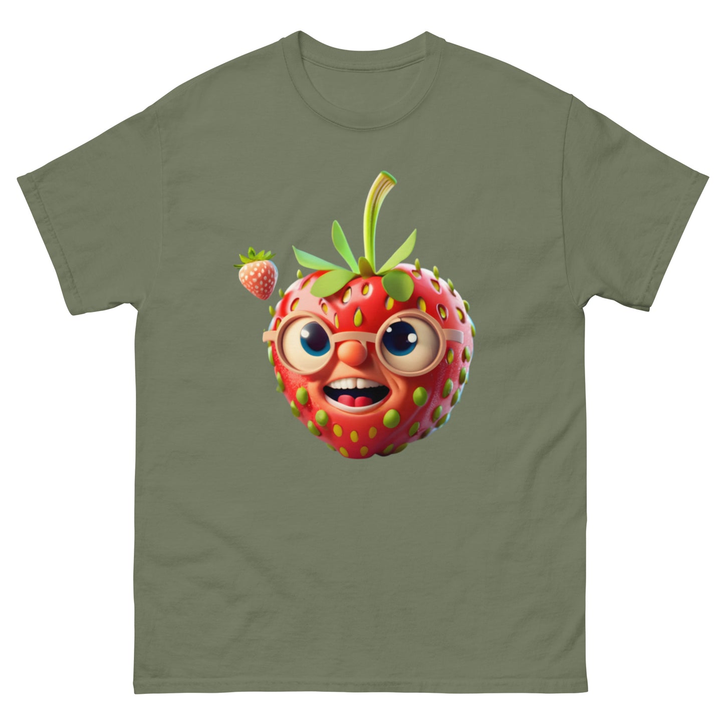 Cute Cartoon Strawberry T-shirt