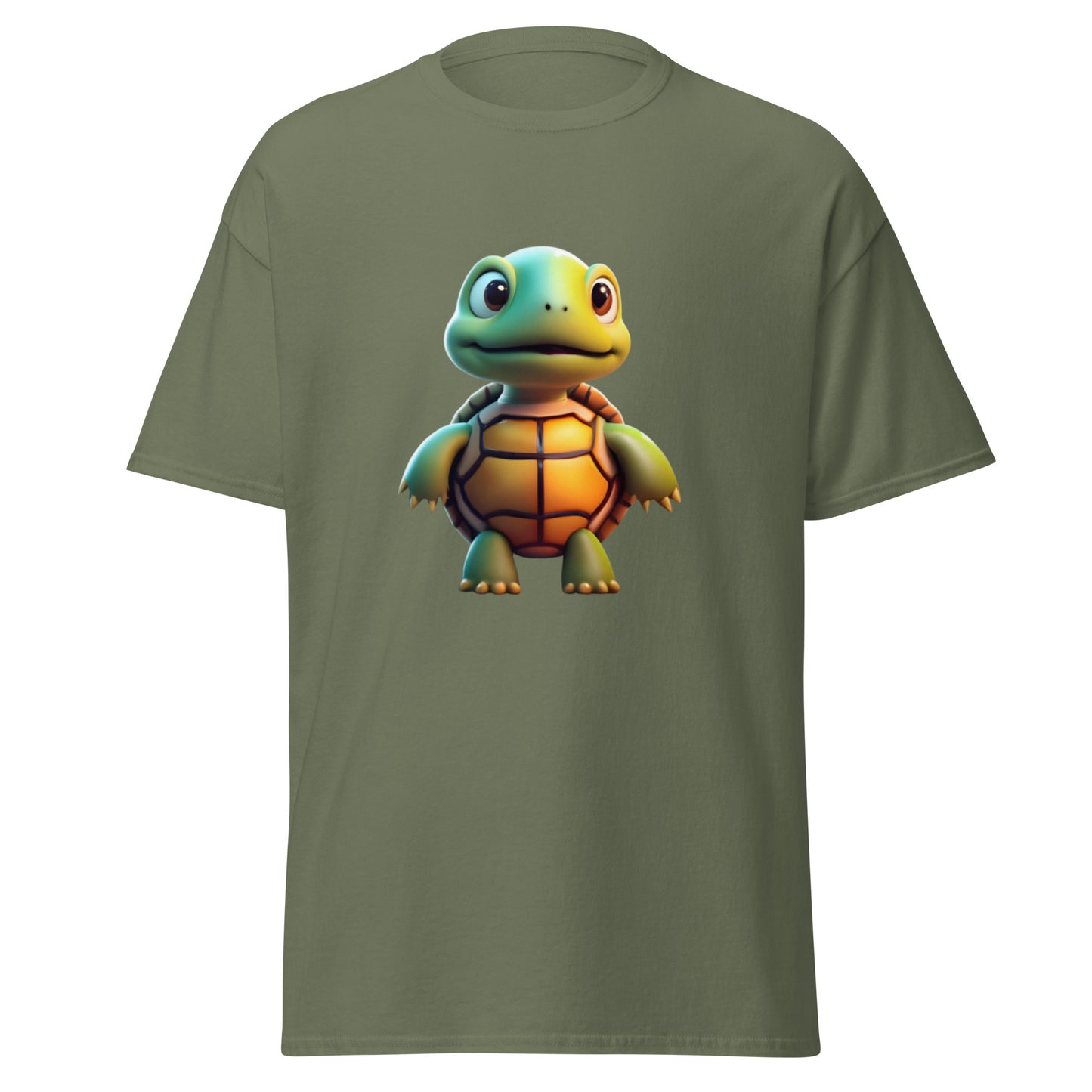T-shirt with Animated Turtle