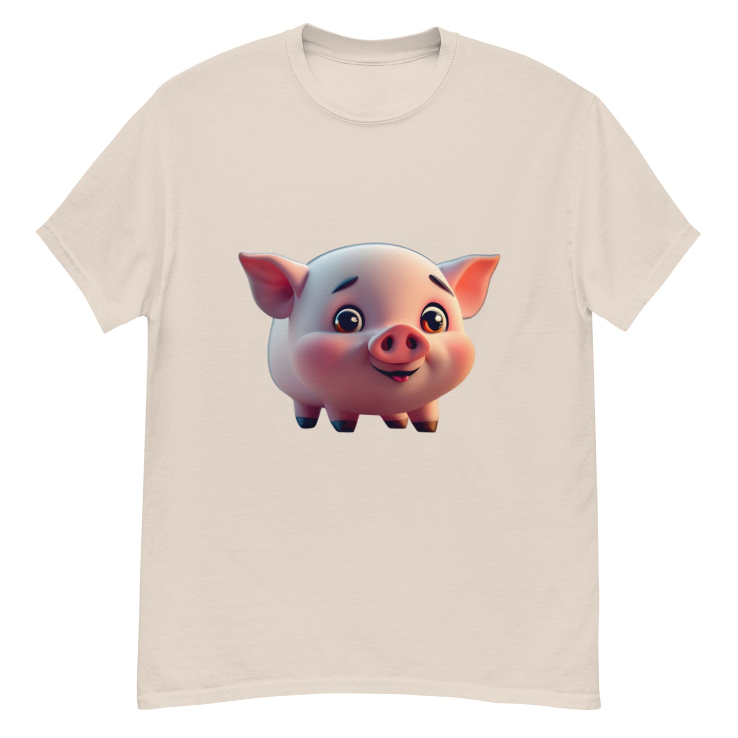 Funny Cartoon Pig T-Shirt - Spread Joy in Style!